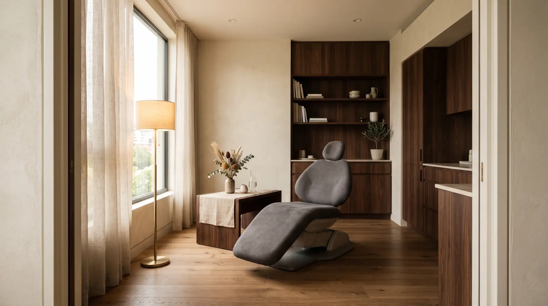 Consultation room at Andent Clinic in Tirana
