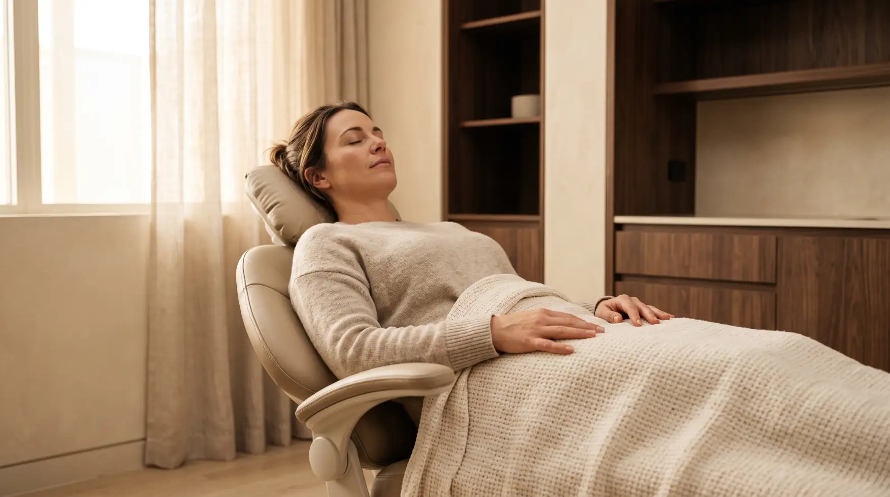 A calm, comfortable dental treatment environment