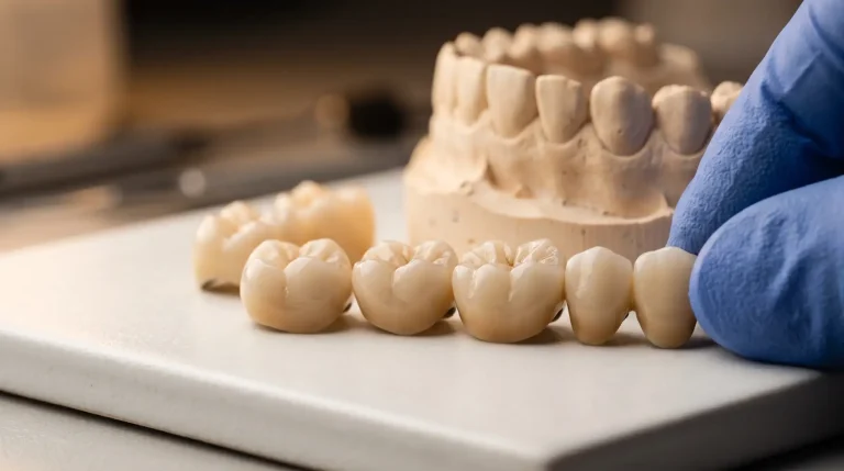 Coronas de zirconio y puentes dentales en Albania: precios y cuándo elige cada uno
