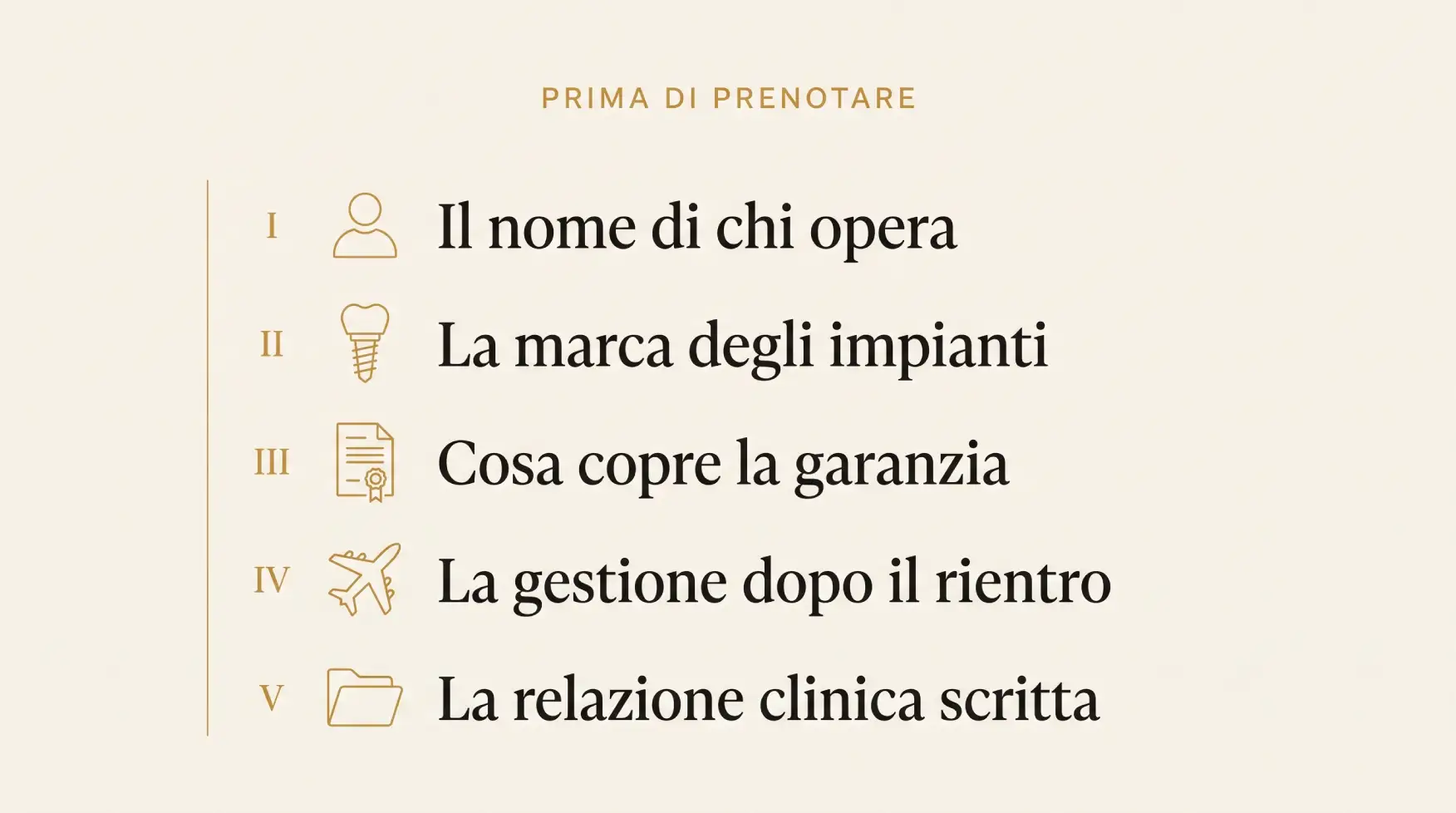 Le cinque domande da fare a una clinica prima di prenotare un trattamento all'estero