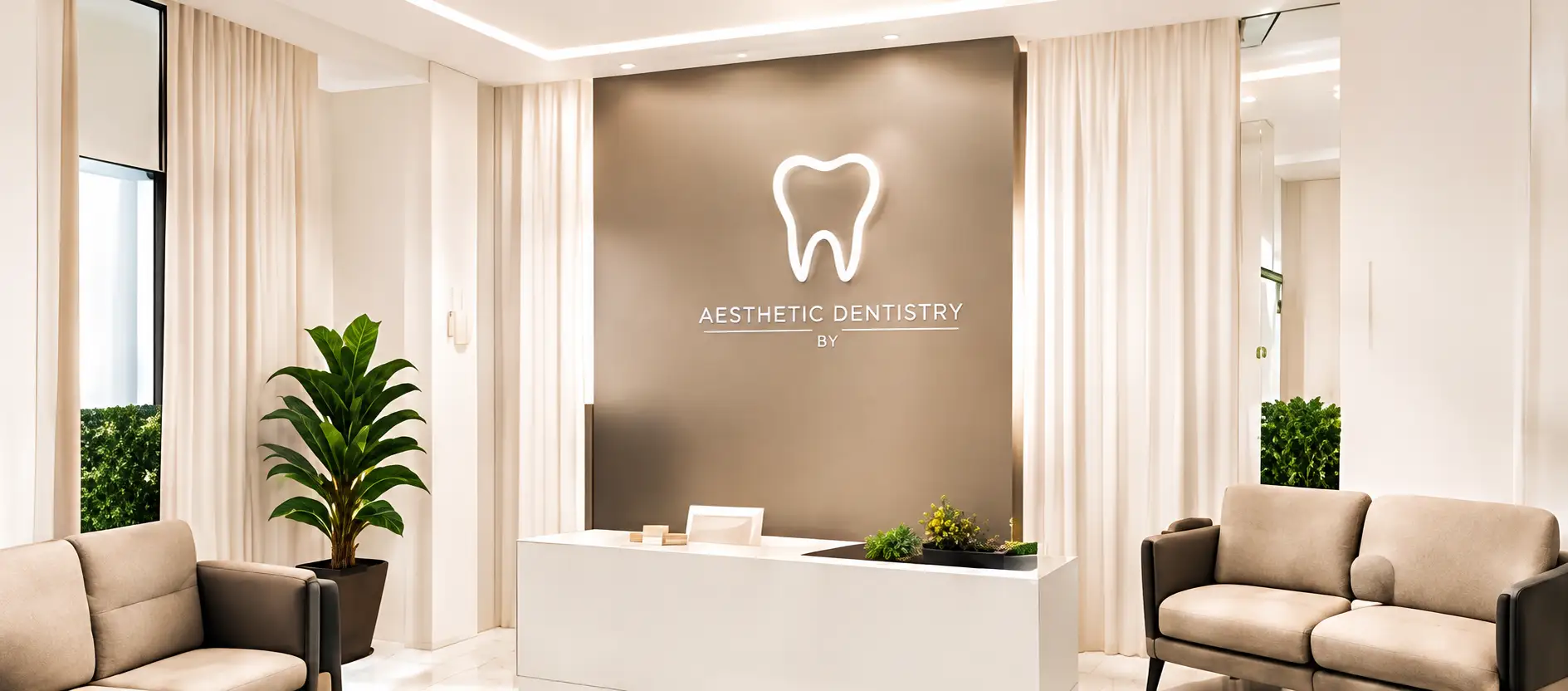 Anident Clinic reception interior